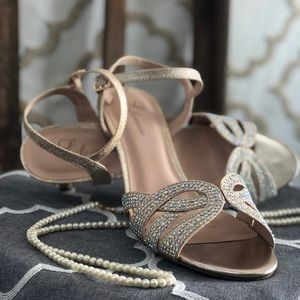 Rose Gold Sparkly Heels